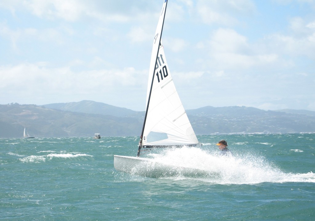Making a wave - Europe Class 2011 New Zealand Championships © Bryn Heveldt
